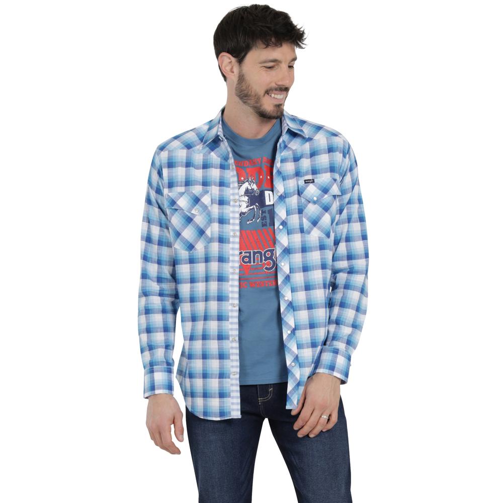 Foto 2 pulgar | Camisa Vaquera Wrangler Hombre Retro Slim Manga Larga 511 Multicolor