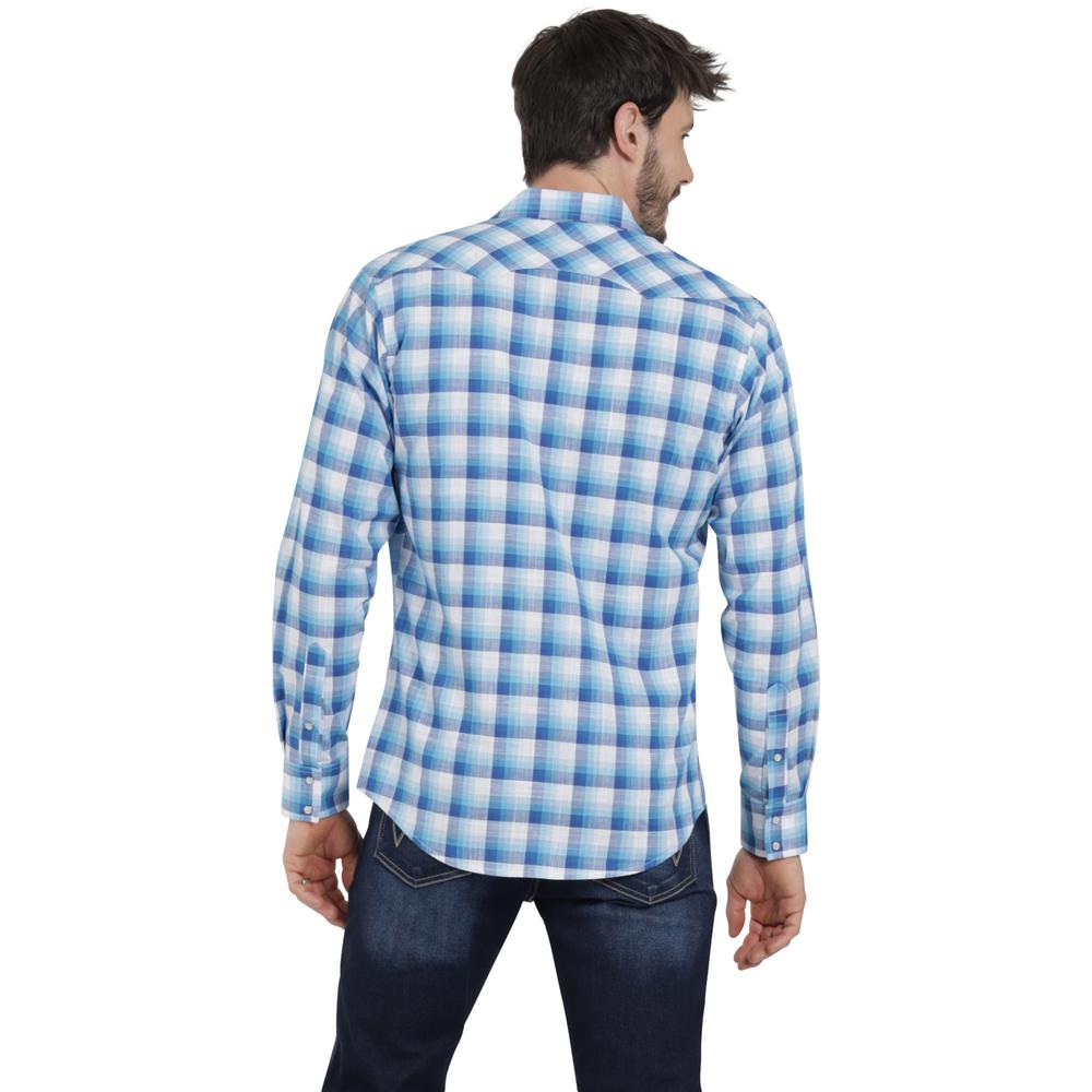 Foto 4 pulgar | Camisa Vaquera Wrangler Hombre Retro Slim Manga Larga 511 Multicolor