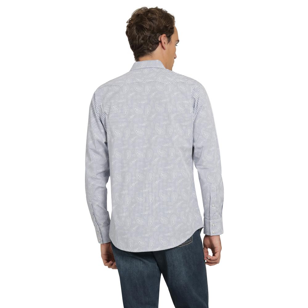 Foto 4 pulgar | Camisa Vaquera Wrangler Hombre Retro Slim Manga Larga 514 Azul Cielo