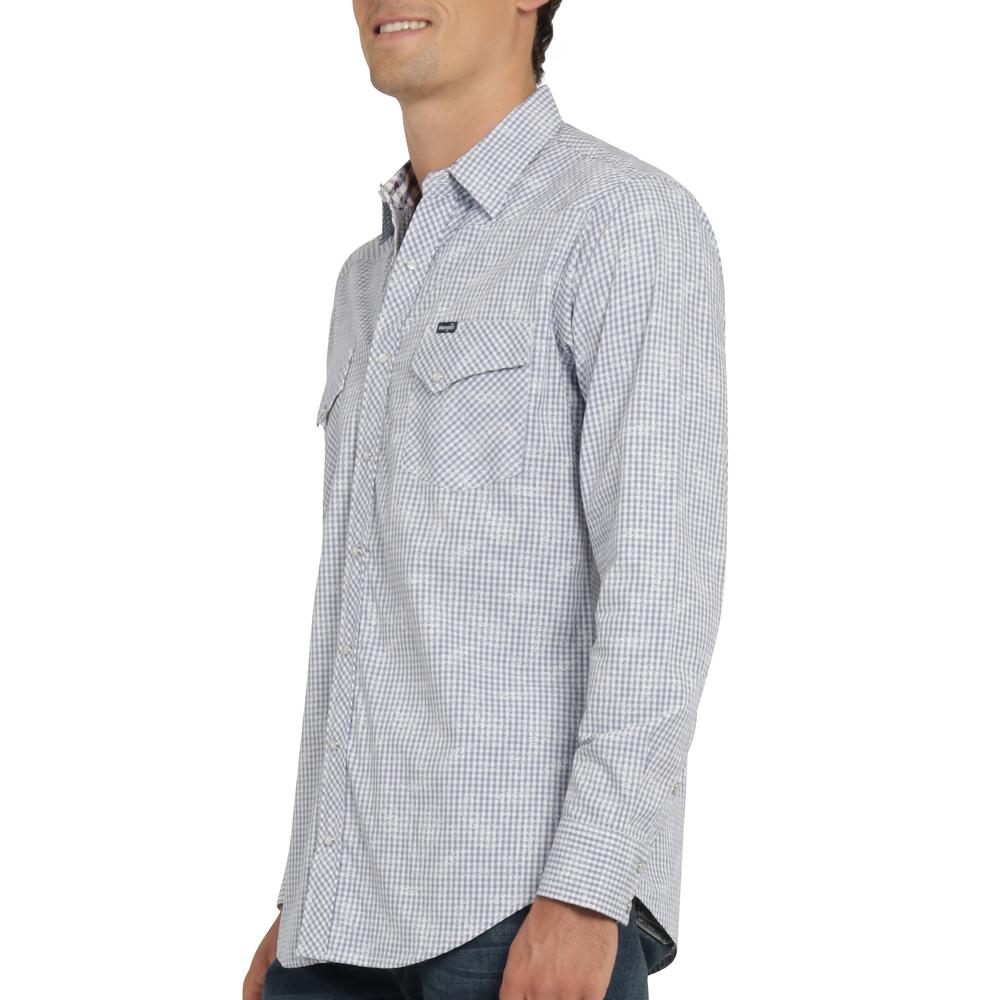 Foto 6 pulgar | Camisa Vaquera Wrangler Hombre Retro Slim Manga Larga 514 Azul Cielo