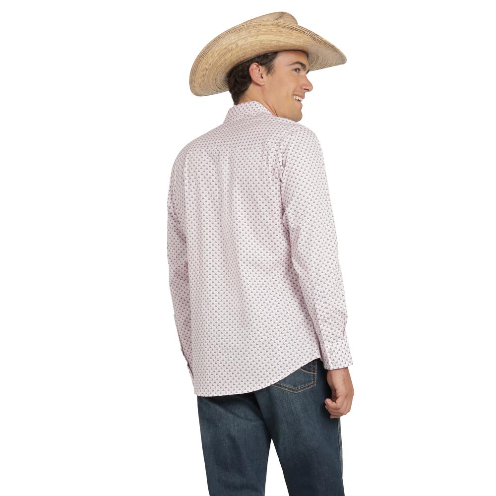Foto 3 | Camisa Vaquera Wrangler Hombre 20 Extreme Slim Manga Larga 761 Rosa