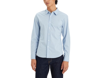 Foto 1 | Camisa Levi’s LS Battery Azul para Hombre