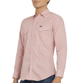 Foto 5 | Camisa Vaquera Wrangler Hombre 20 Extreme Slim Manga Larga 818 Coral