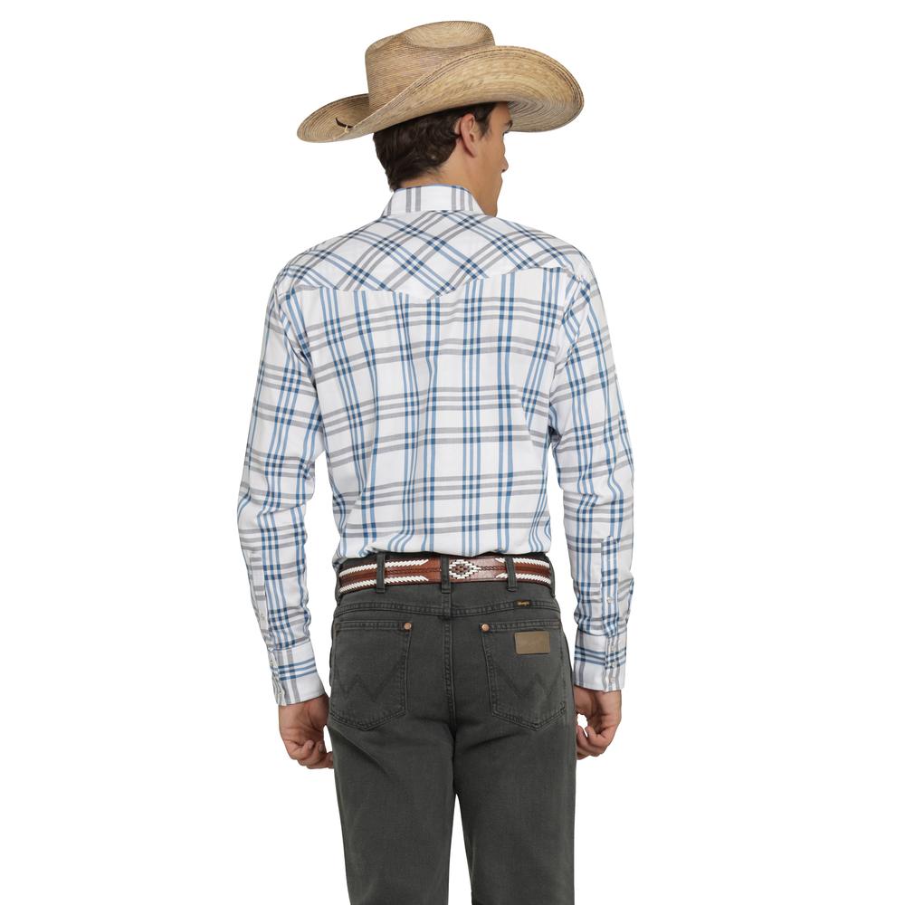 Foto 4 pulgar | Camisa Vaquera Wrangler Hombre Painted Desert Regular Manga Larga 443 Blanco