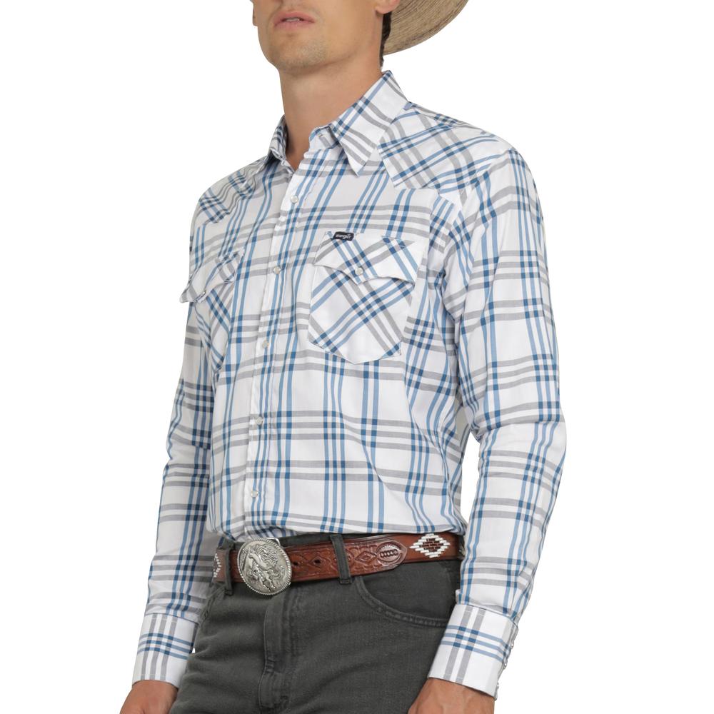 Foto 6 pulgar | Camisa Vaquera Wrangler Hombre Painted Desert Regular Manga Larga 443 Blanco