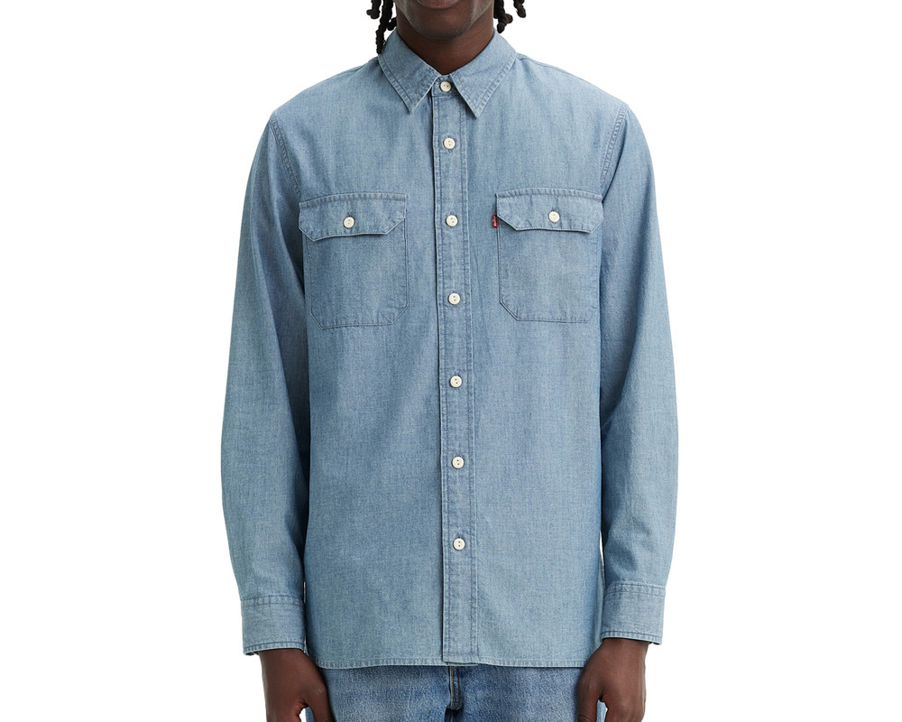 Foto 3 pulgar | Sobrecamisa Clásica Worker Levi’s  Azul Manga Larga para Hombre