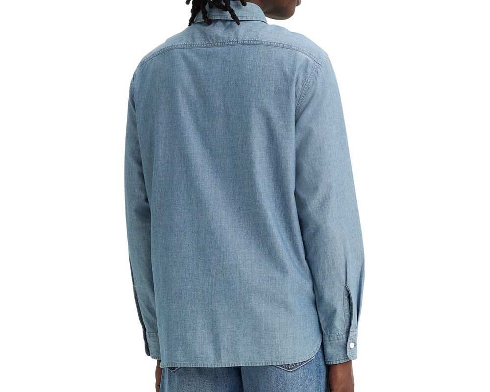 Foto 5 pulgar | Sobrecamisa Clásica Worker Levi’s  Azul Manga Larga para Hombre
