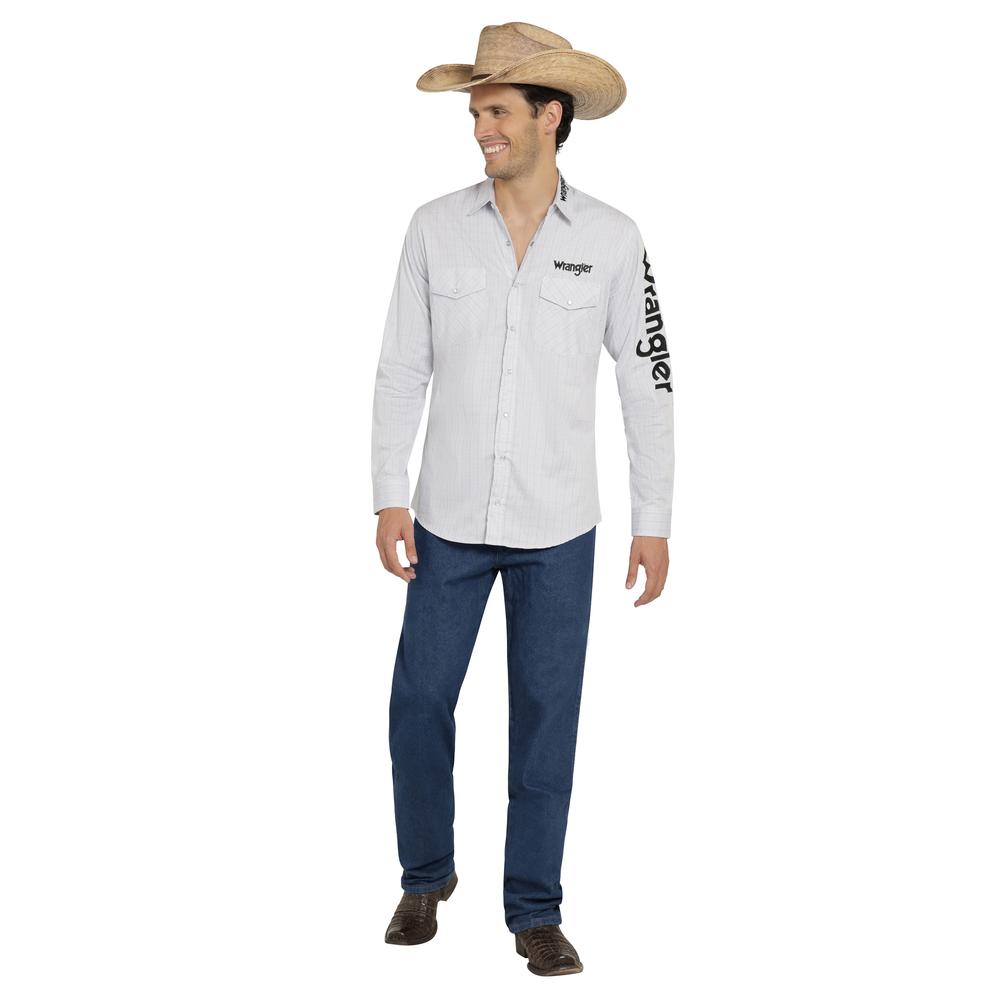 Foto 5 pulgar | Camisa Vaquera Wrangler para Hombre