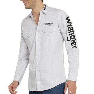 Foto 5 | Camisa Vaquera Wrangler para Hombre