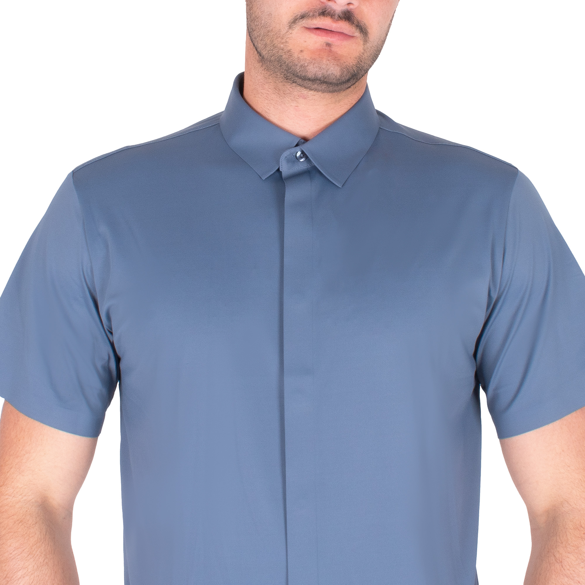 Foto 5 pulgar | Generra | Camisa Casual De Manga Corta Para Hombre