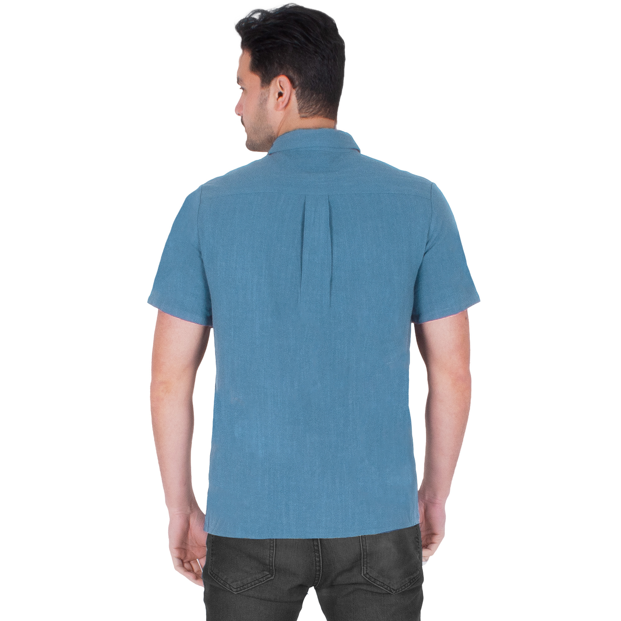 Foto 2 | Generra | Camisa Casual De Manga Corta Para Hombre