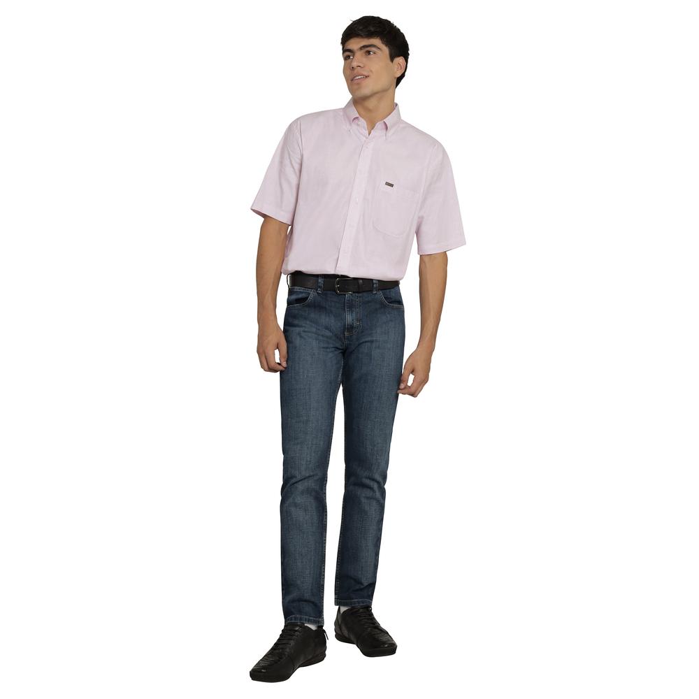 Foto 5 pulgar | Camisa Lee Hombre Classic Regular Manga Corta 831 Rosa