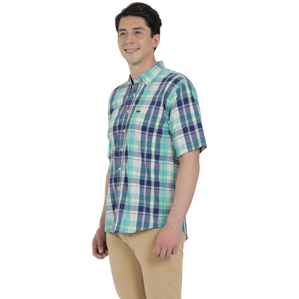Foto 3 pulgar | Camisa Lee Hombre Classic Regular Manga Corta 661 Verde