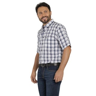 Foto 2 | Camisa Lee Hombre Classic Regular Manga Corta 825 Azul Marino