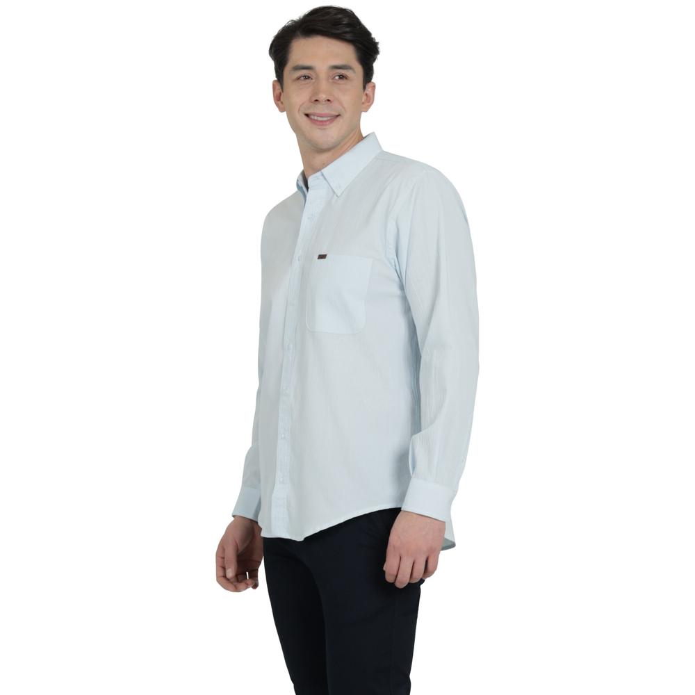 Foto 3 pulgar | Camisa Lee Hombre Classic Regular Manga Larga 671 Azul Cielo