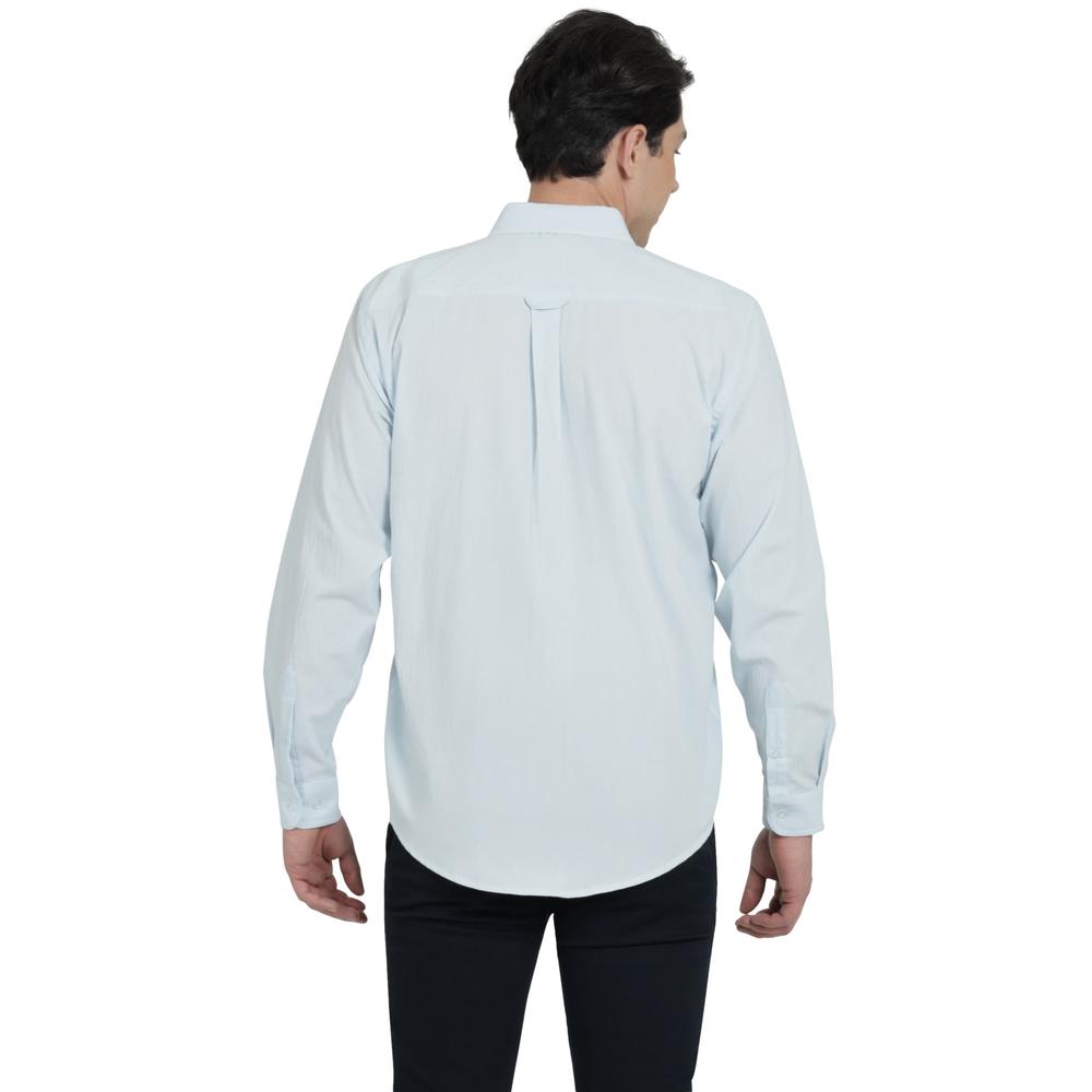 Foto 4 pulgar | Camisa Lee Hombre Classic Regular Manga Larga 671 Azul Cielo