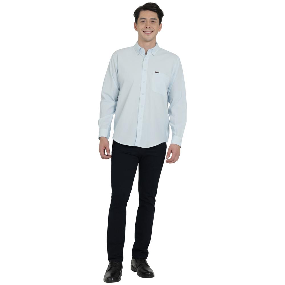 Foto 5 pulgar | Camisa Lee Hombre Classic Regular Manga Larga 671 Azul Cielo