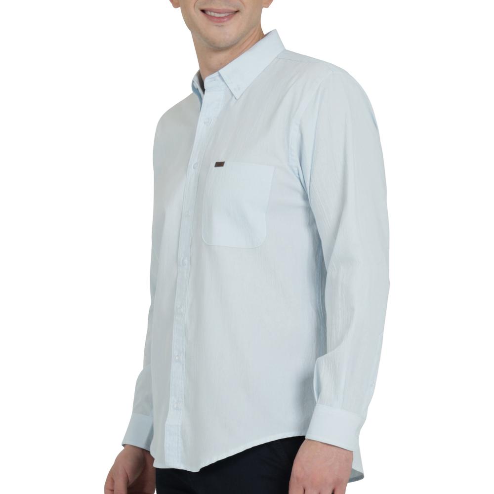 Foto 6 pulgar | Camisa Lee Hombre Classic Regular Manga Larga 671 Azul Cielo