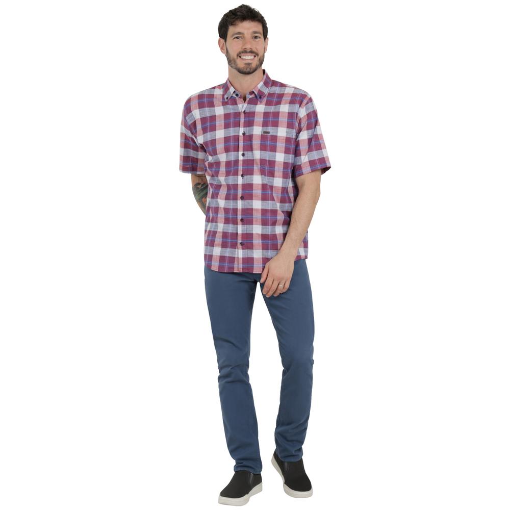 Foto 5 pulgar | Camisa Lee Hombre Classic Regular Manga Corta 822 Violeta