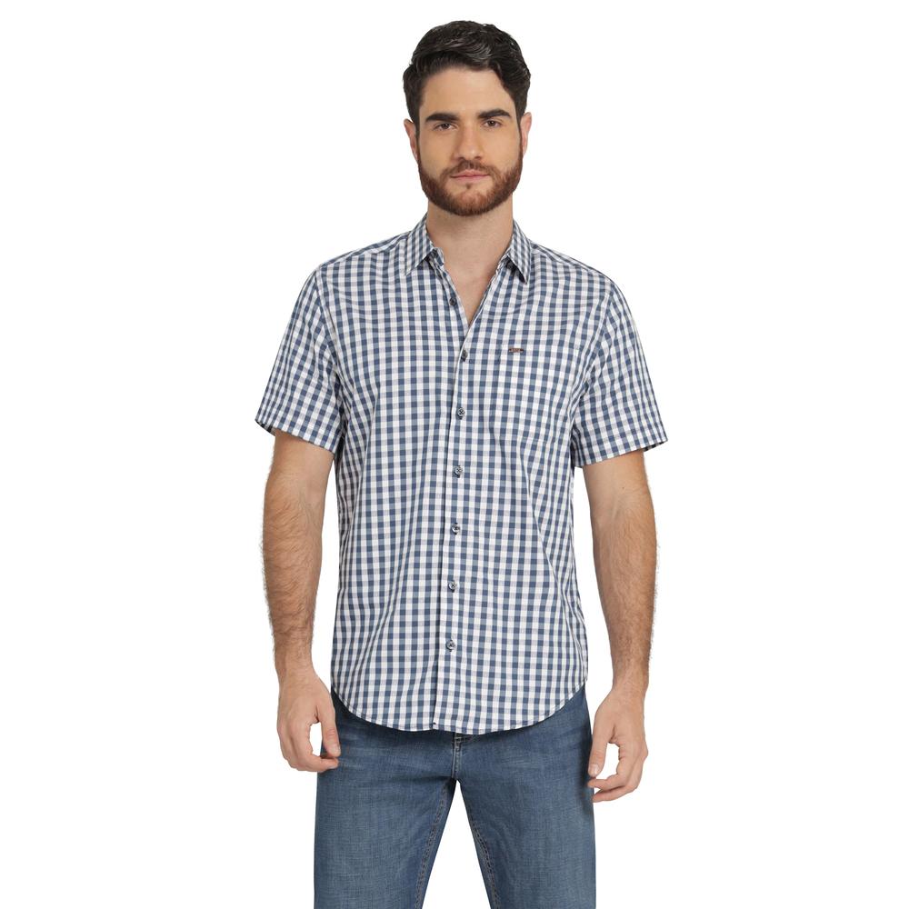 Foto 2 pulgar | Camisa Lee Hombre Quality Genuine Slim Fit Manga Corta 835 Azul Marino