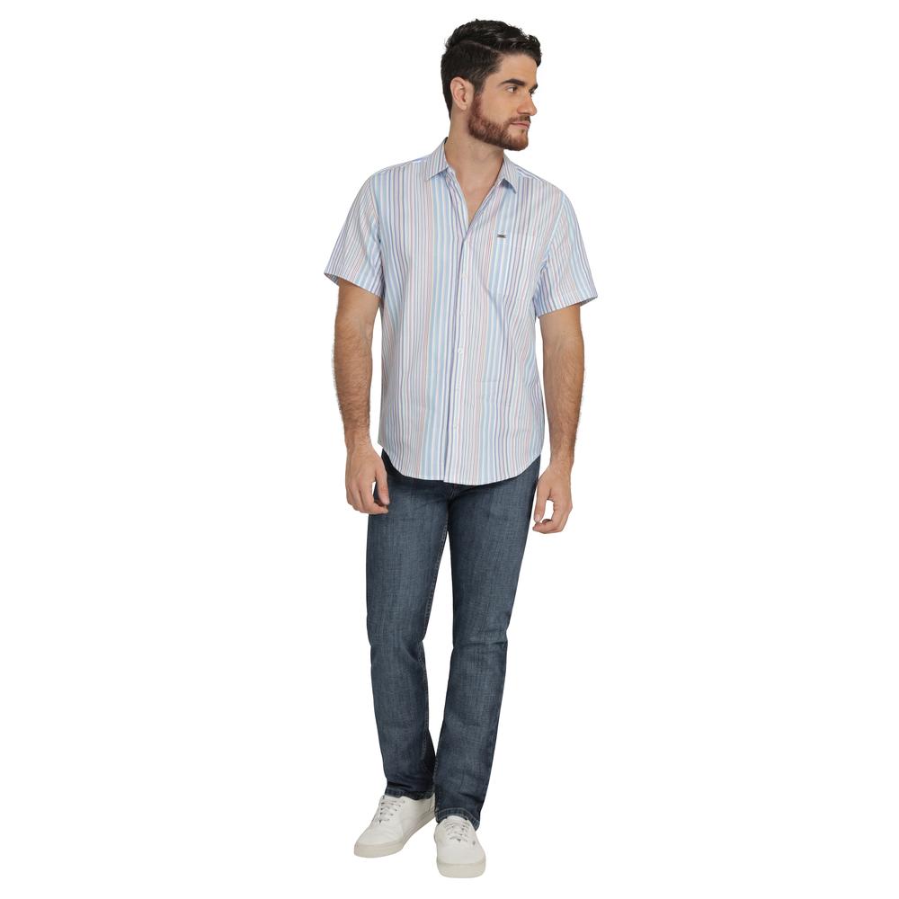 Foto 5 pulgar | Camisa Lee Hombre Quality Genuine Slim Fit Manga Corta 832 Multicolor