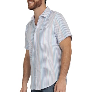 Foto 5 | Camisa Lee Hombre Quality Genuine Slim Fit Manga Corta 832 Multicolor