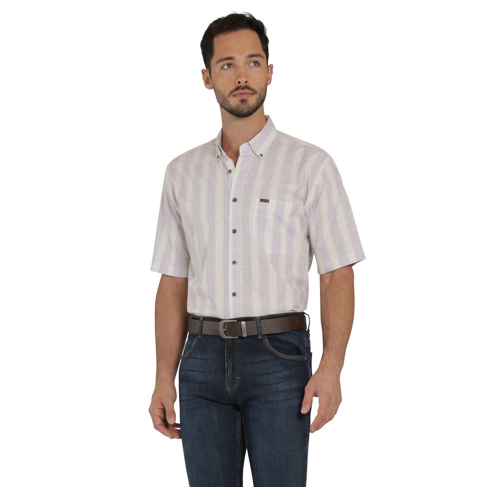 Foto 2 pulgar | Camisa Lee Hombre Classic Regular Manga Corta 761 Lila