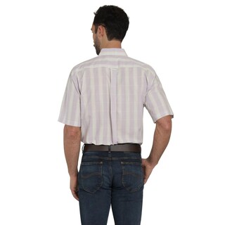 Foto 3 | Camisa Lee Hombre Classic Regular Manga Corta 761 Lila