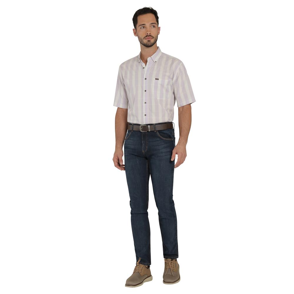 Foto 5 pulgar | Camisa Lee Hombre Classic Regular Manga Corta 761 Lila