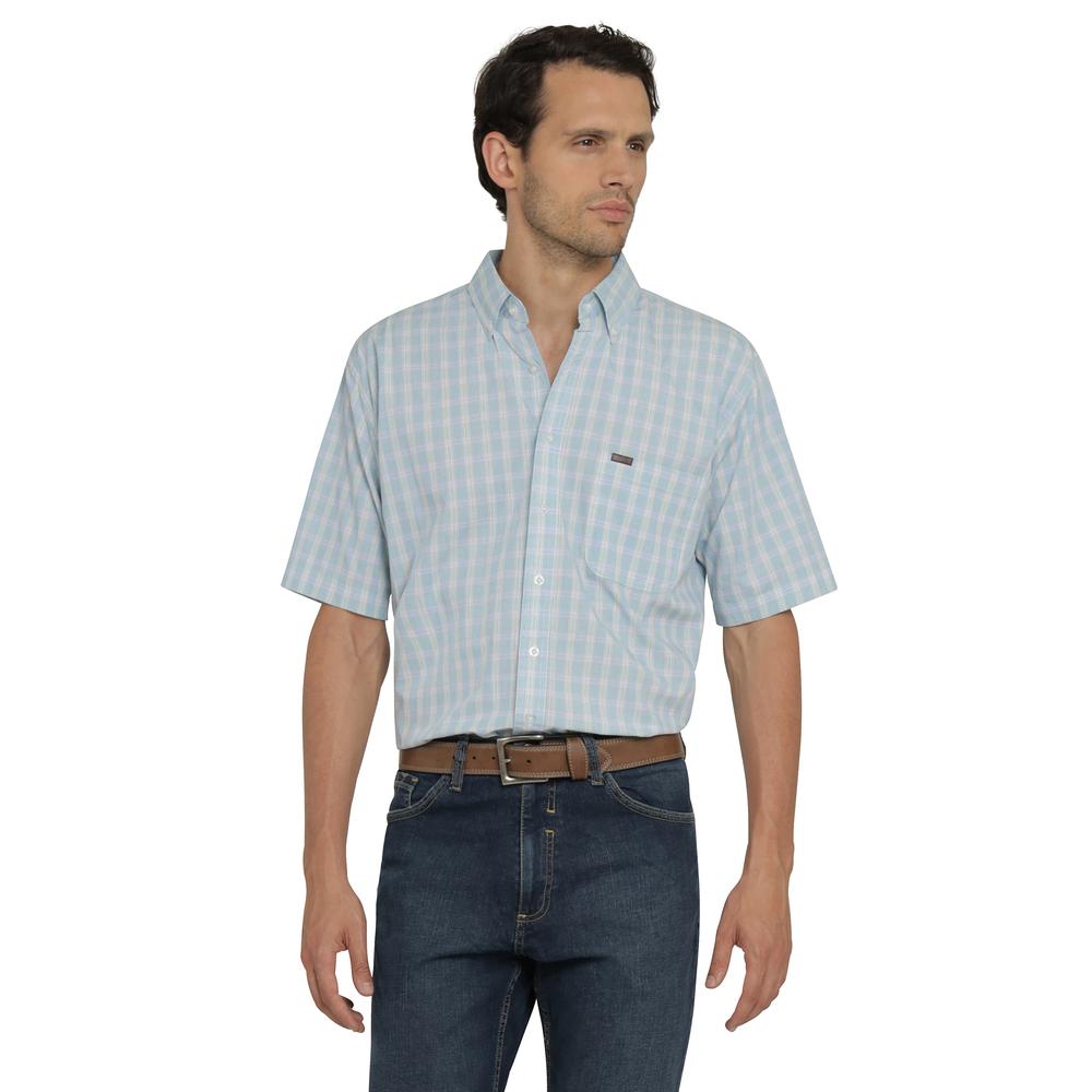 Foto 2 pulgar | Camisa Lee Hombre Classic Regular Manga Corta 828 Azul