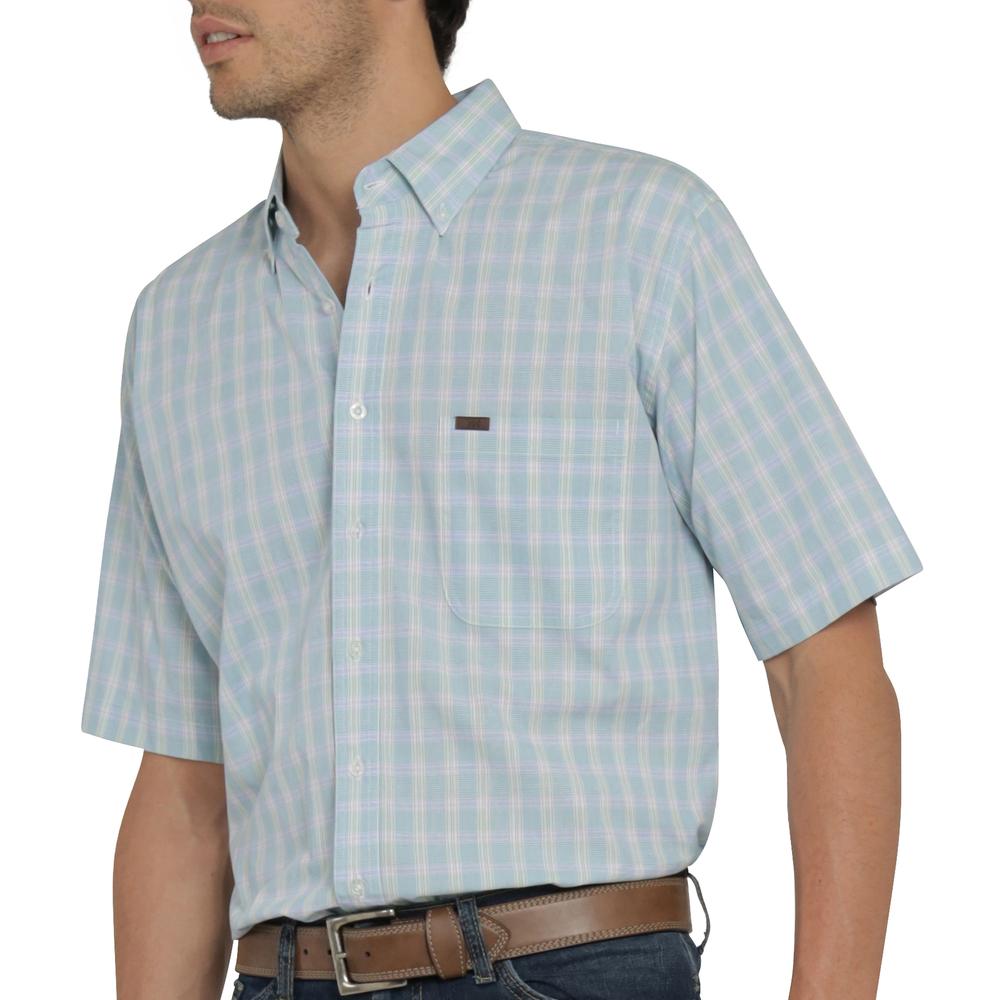 Foto 6 pulgar | Camisa Lee Hombre Classic Regular Manga Corta 828 Azul