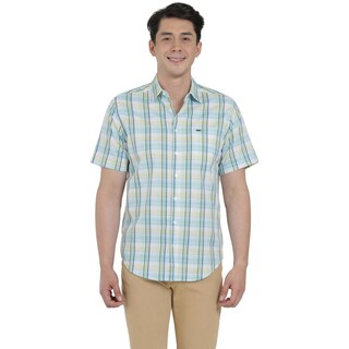 Foto 1 | Camisa Lee Hombre Quality Genuine Slim Fit Manga Corta 824 Amarillo