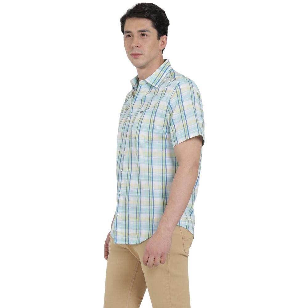 Foto 3 pulgar | Camisa Lee Hombre Quality Genuine Slim Fit Manga Corta 824 Amarillo