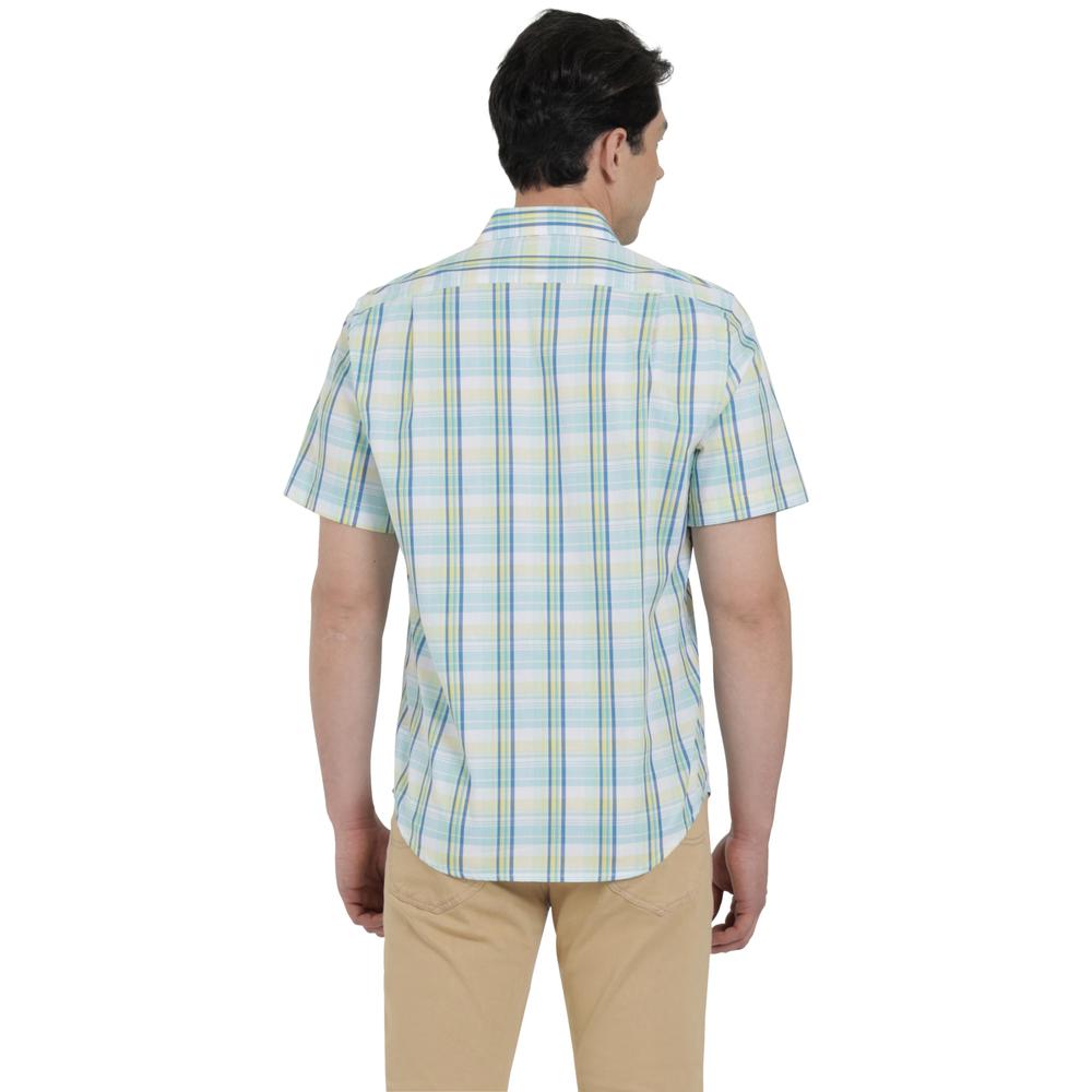 Foto 4 pulgar | Camisa Lee Hombre Quality Genuine Slim Fit Manga Corta 824 Amarillo
