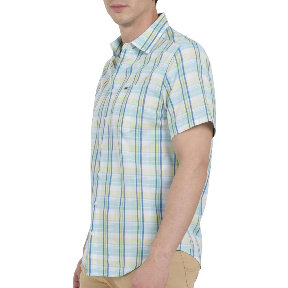 Foto 6 pulgar | Camisa Lee Hombre Quality Genuine Slim Fit Manga Corta 824 Amarillo