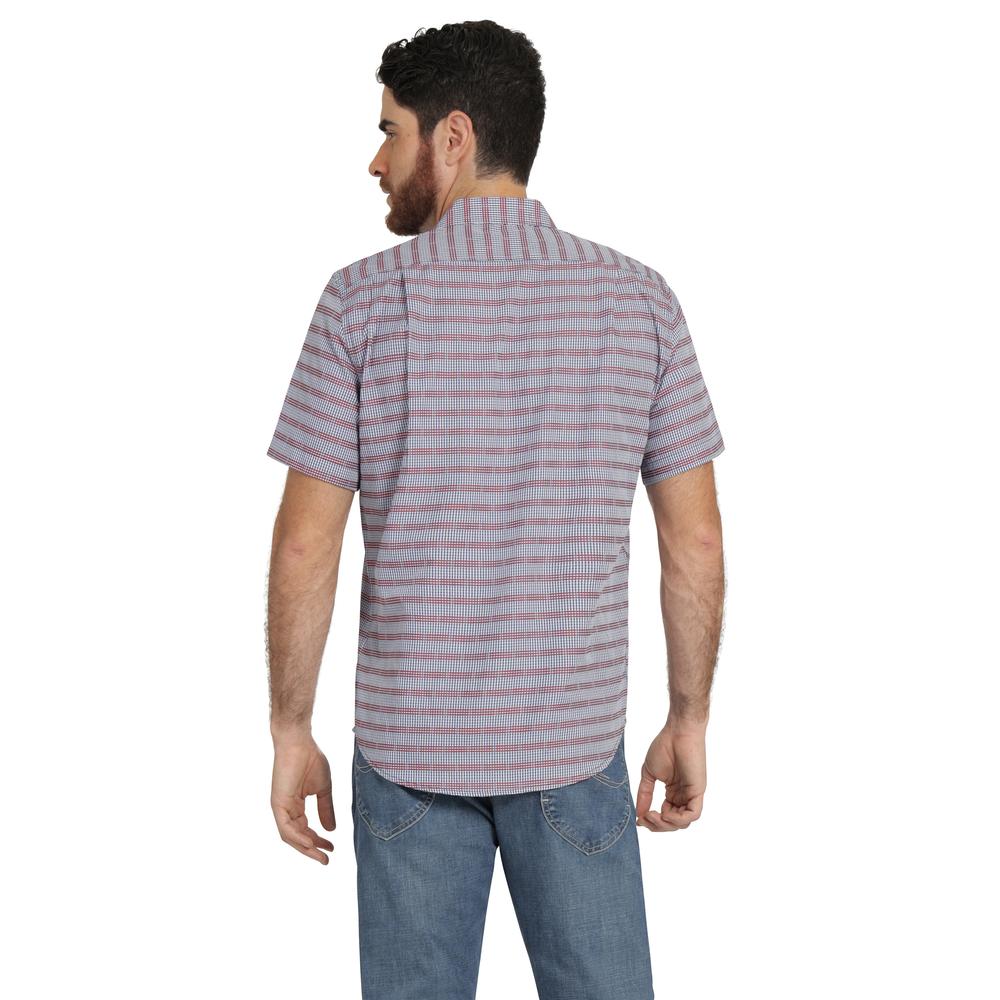 Foto 4 pulgar | Camisa Lee Hombre Quality Genuine Slim Fit Manga Corta 841 Azul