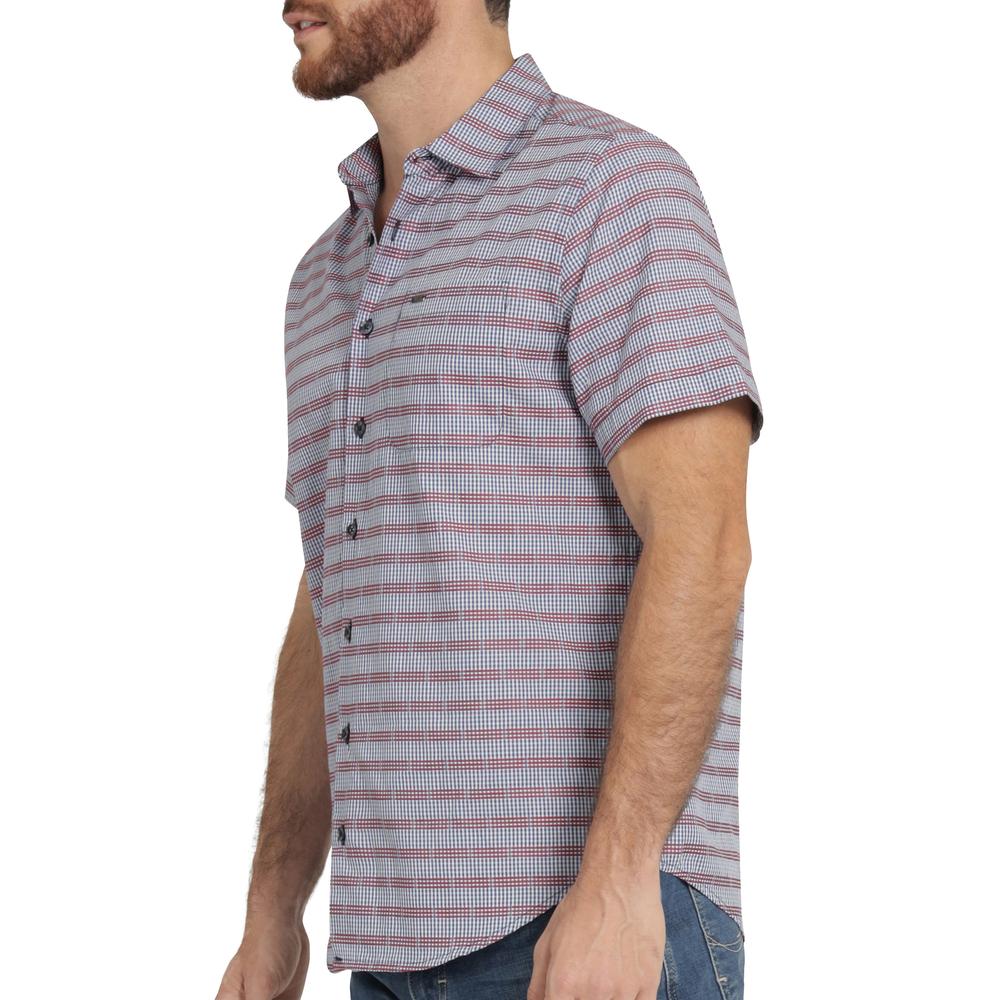 Foto 6 pulgar | Camisa Lee Hombre Quality Genuine Slim Fit Manga Corta 841 Azul