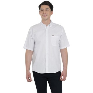 Foto 1 | Camisa Lee Hombre Classic Regular Manga Corta 798 Blanco