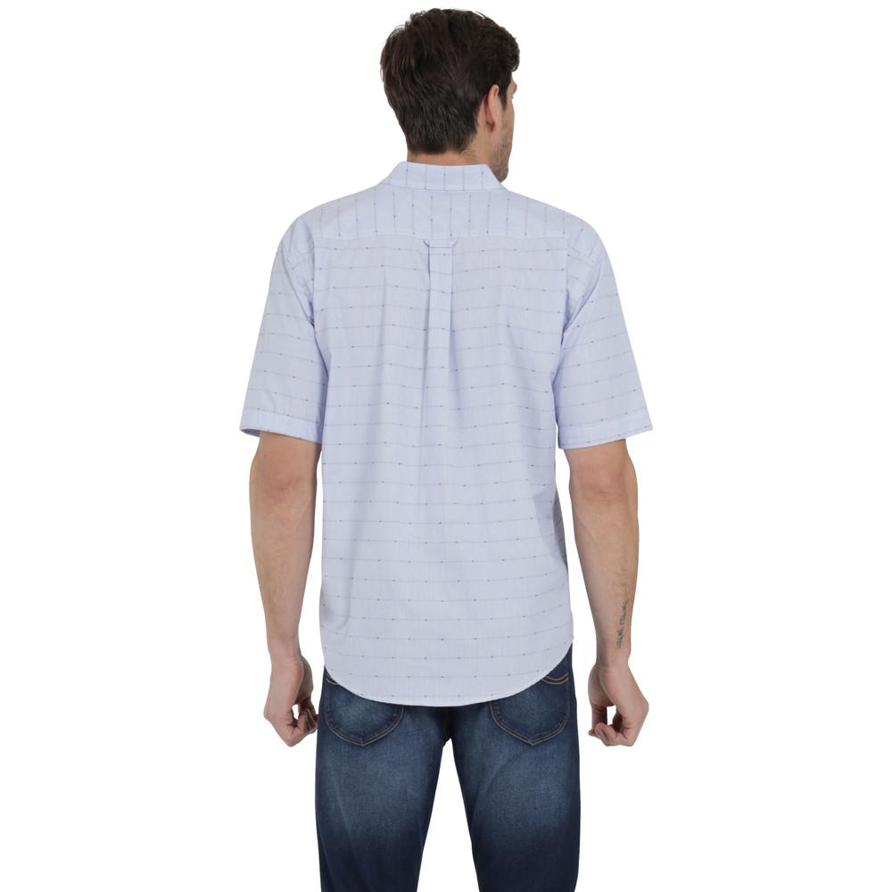 Foto 4 pulgar | Camisa Lee Hombre Classic Regular Manga Corta 797 Azul