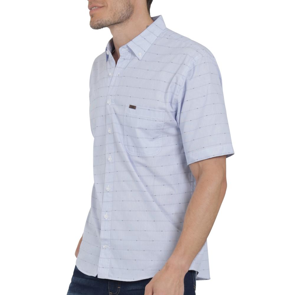 Foto 6 pulgar | Camisa Lee Hombre Classic Regular Manga Corta 797 Azul