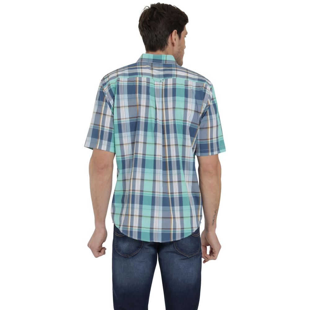 Foto 4 pulgar | Camisa Lee Hombre Classic Regular Manga Corta 670 Azul