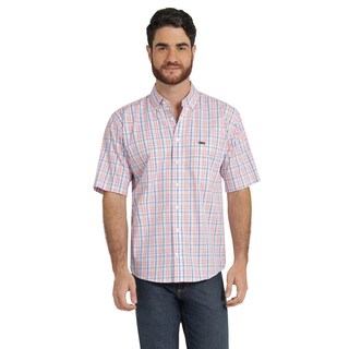 Foto 1 | Camisa Lee Hombre Classic Regular Manga Corta 747 Salmon