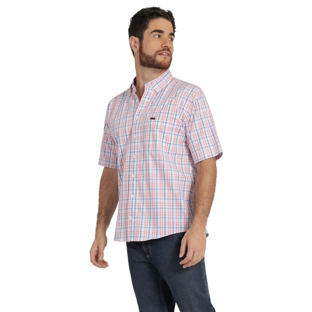 Foto 3 pulgar | Camisa Lee Hombre Classic Regular Manga Corta 747 Salmon