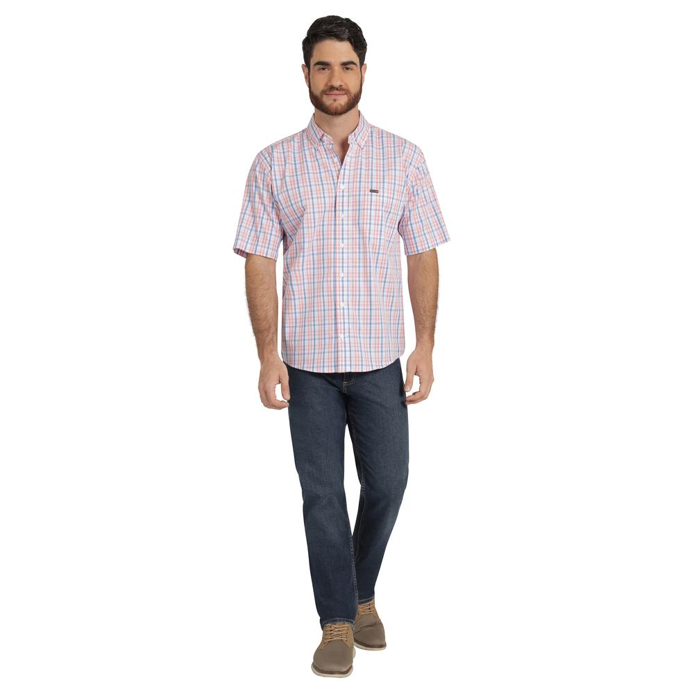 Foto 5 pulgar | Camisa Lee Hombre Classic Regular Manga Corta 747 Salmon