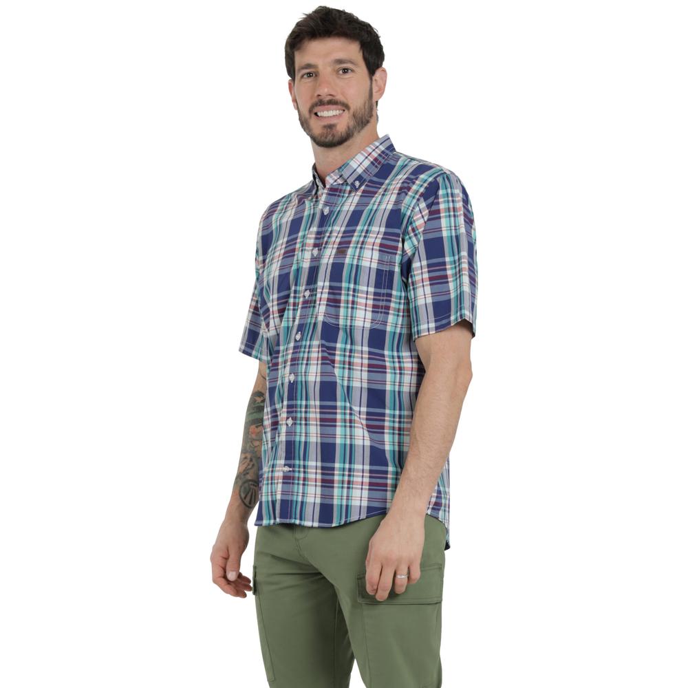 Foto 2 | Camisa Lee Hombre Classic Regular Manga Corta 719 Verde
