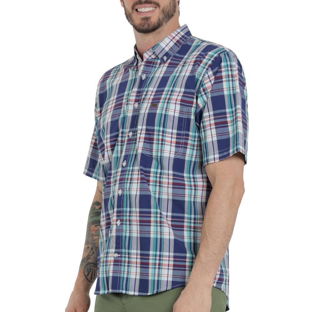 Foto 6 pulgar | Camisa Lee Hombre Classic Regular Manga Corta 719 Verde