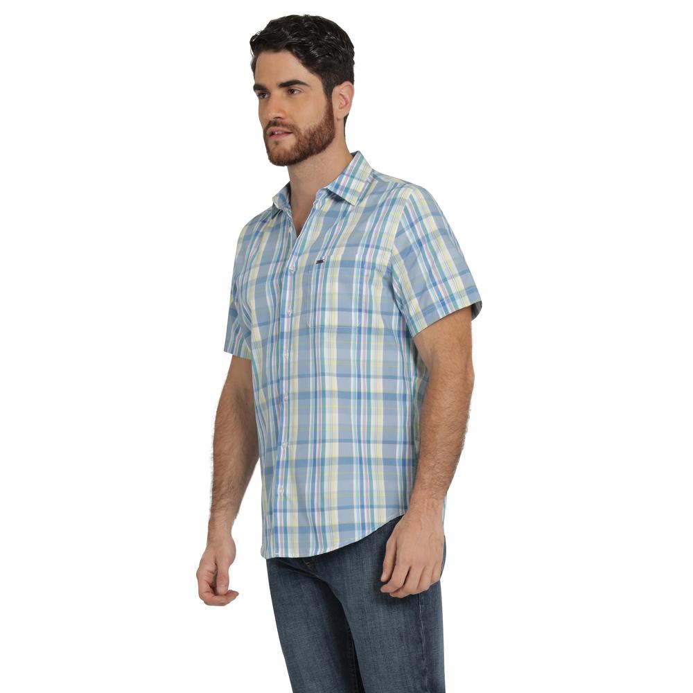 Foto 3 pulgar | Camisa Lee Hombre Quality Genuine Slim Fit Manga Corta 803 Azul