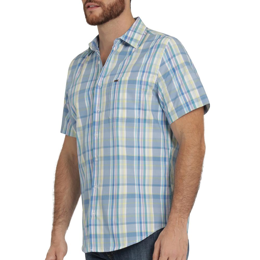 Foto 6 pulgar | Camisa Lee Hombre Quality Genuine Slim Fit Manga Corta 803 Azul