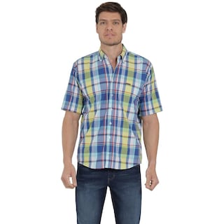 Foto 1 | Camisa Lee Hombre Classic Regular Manga Corta 662 Verde
