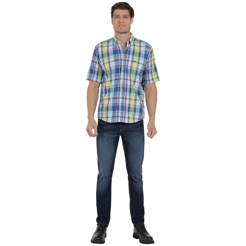 Foto 5 pulgar | Camisa Lee Hombre Classic Regular Manga Corta 662 Verde
